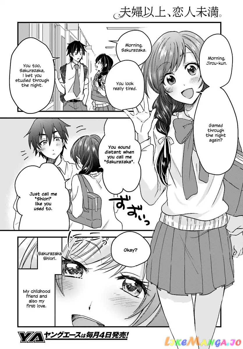 Fuufu Ijou, Koibito Miman, Chapter 1 image 06